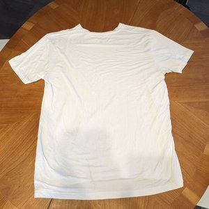 ESNTLS Men's White T-Shirt Short Sleeve